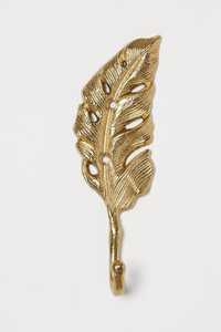 Casted Brass Leaf Hook Single Piece Luxury <b>Wall</b> Hooks And Holder Key Towel Cloth <b>Hanger</b> hot Selling <b>Wall</b> Decorative Hook Hotsale - Product Image 6