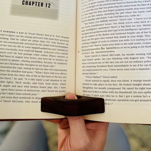Finger Ring <b>Reader</b> Support <b>Book</b> Finger <b>Holder</b> Wooden - Product Image 1