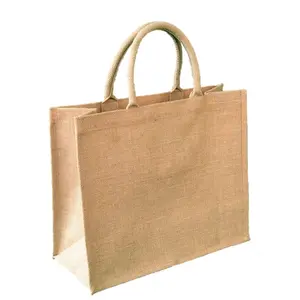 100% Exportable Standard Jute Tote Bags with Direct Factory Excellent quality Cheap Price 100% Jute Tote Bag from Bangladesh