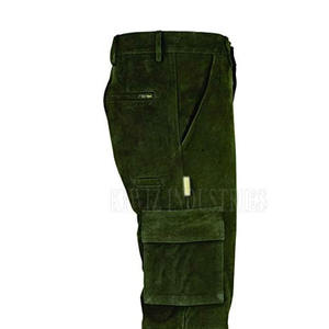 กางเกงคาร์โก้หนังผู้ชายดีไซน์ล่าสุด น้ำหนักเบา บริการ OEM สวมใส่สบาย ระบายอากาศได้ดี คุณภาพสูง - Product Image 2