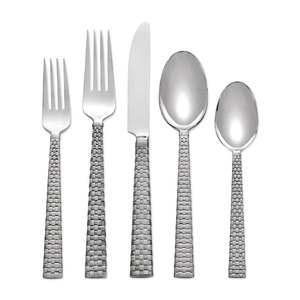 Luxe bonne qualité métal Restaurant cuisine argent couverts couverts ensemble en acier inoxydable fourchette cuillère en gros en Inde - Product Image 6