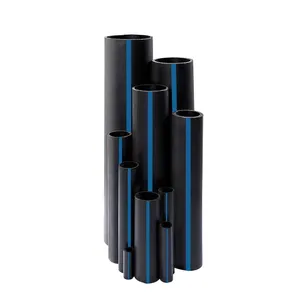 Tuyaux HDPE de qualité supérieure pour l'alimentation en eau et le drainage Résistant aux fuites UV et écologique à prix abordable disponible - Product Image 1
