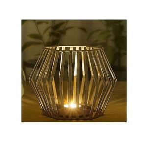 Portavelas de metal decorativo votivo con patrones tradicionales perfecto para templos salas de oración y rituales espirituales en casa - Product Image 6