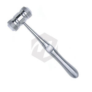 ค้อนสเตนเลสขนาด7.5นิ้วค้อนผ่าตัดสำหรับสัตวแพทย์สำหรับยกกระดูกเครื่องมือทางการแพทย์ - Product Image 1