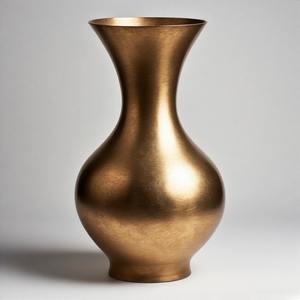 OrnateCrest Designer <b>Vase</b> Opulent Grace <b>Tall</b> Bronze Finish Designer Metal <b>Vase</b> Exquisite Handcrafted Accent for Home <b>Decor</b> - Product Image 5