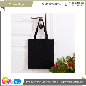 Wholesale Bag Direct Factory Supply High Standard Grade 100% Carded Cotton Recycled Cotton Shopping Bags. - Product Image 2