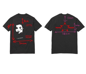 เสื้อยืดผู้ชายโอเวอร์ไซส์ผ้าคอตตอนผ้า300gsm ระบายอากาศได้ดีผ้าถักสไตล์สตรีทสไตล์สตรีท - Product Image 1