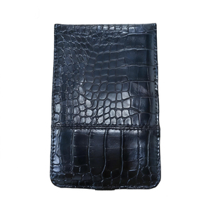 Crocodile Print <b>Golf</b> <b>Scorecard</b> <b>Holder</b> Custom Logo PU Leather <b>Golf</b> <b>Scorecard</b> Carrier <b>Golf</b> Tournament Gift Idea - Product Image 4