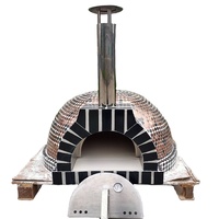 Four à pizza de bonne qualité Four à bois d'extérieur au design moderne pour jardin ou fête commerciale