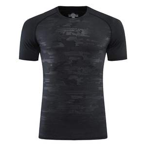 เสื้อยืดออกกำลังกายวินเทจสำหรับผู้ชายเสื้อยืดพิมพ์ลายซับลิเมชันแห้งเร็วทรงพอดีผ้าโพลีเอสเตอร์/ ผ้าฝ้าย220กรัมระบายอากาศได้ดี - Product Image 6