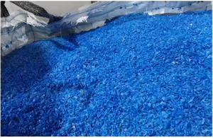 เศษพลาสติกสีน้ำเงิน PP PS HDPE LLDPE MDPE สำหรับรีไซเคิล - Product Image 2