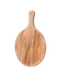 Tabla de servicio de corte de madera Natural, picadora de madera con mango para restaurante o casa - Product Image 2