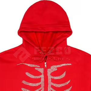 Street Wear Best Design Good Quality <b>Rhinestone</b> Men <b>Hoodies</b> Latest Price Lightweight <b>Rhinestone</b> <b>Hoodies</b> - Product Image 4