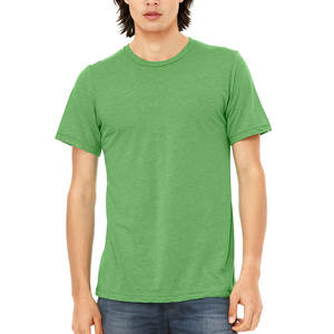 Bella + เสื้อยืดผ้าใบใส่ได้ทั้งชายและหญิงเสื้อยืด3001CVC สไตล์เฮเทอร์เสื้อยืด CVC คอกลมผู้ชายผ้าฝ้ายแท้สีเขียวเข้ม - Product Image 6