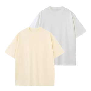 Ensembles de t-shirts pour hommes à prix compétitif T-shirt imprimé design simple Sacs en plastique en tissu personnalisés Vêtements de gym pour hommes - Product Image 1