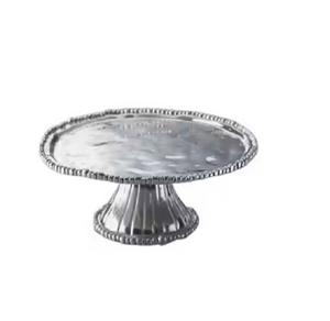 Gleaming Golden Wedding Cake Stand Beaded Crystal Round Shaped With Mirror <b>Top</b> Decorative Metal Frame for Dessert and <b>Cupcakes</b> - Product Image 3