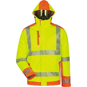 Veste Softshell Haute Visibilité Rickmer ELYSEE Jaune/Orange, Vêtements de Sécurité Réfléchissants - Product Image 2