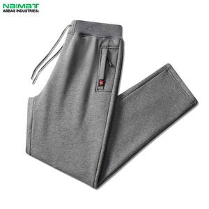 Pantalon de jogging léger pour homme 100% coton, taille plus, pantalon décontracté, automne hiver, coupe-vent, taille élastique, respirant, rapide - Product Image 4
