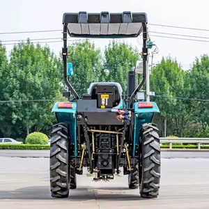 Mini tracteur Euro 5 moteur quatre roues 4x4 mini tracteurs de jardin de ferme compacts avec tondeuse - Product Image 4