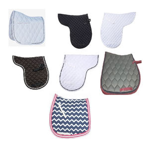 Vente en gros de tapis de selle de cheval tout usage produit de sellerie équine confortable avec doublure en polycoton - Product Image 4