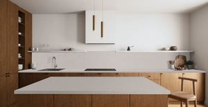 Prime Core Custom Contemporary Kitchen Bathroom Vanity <b>Tops</b> Calacatta Quartz Countertops Durable Eco-Friendly Hotel Project - Product Image 1