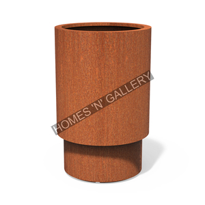 Macetas rectangulares Corten, maceta de acero resistente a la intemperie para paisajismo, productos de metal Premium - Product Image 4
