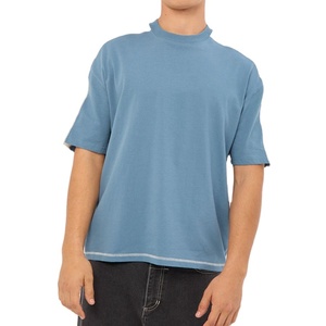 Customized Heavyweight Longline Arm Panel Pattern <b>Down</b> Shoulder Woven Fabric Trendy Sports Regular Fit OEM Srvice Men Shirt - Product Image 1