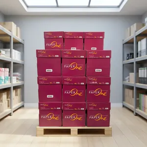 Papel Personalizado de Marca Paper One A4, Papel para Copiar de 80 g/m², Blanco, para Impresora Láser Digital de Inyección de Tinta - Product Image 1