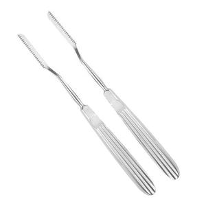 Scie nasale Joseph 19cm à baïonnette en acier inoxydable de qualité supérieure, scie nasale courbe gauche et droite, instruments de chirurgie plastique - Product Image 2