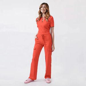 Nouveaux gommages uniforme Multi manches courtes hauts pantalons hôpital ensemble femmes hommes animalerie médecin gommage chirurgie médicale gommage - Product Image 6