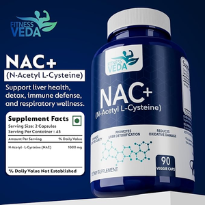 อาหารเสริมเพื่อสุขภาพประจำวัน NAC Plus N-อะซีทิลซิสเทอีน สูตรพรีเมียมสำหรับพลังงานสมดุล ความมีชีวิตชีวา และสุขภาพทั่วไป จำหน่ายในราคาส่ง - Product Image 5