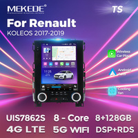 Radio para Auto MEKEDE TS con Sistema de Audio Android, Reproductor con WIFI 4G, Compatible con DVR, DSP y TMPS para Renault KOLEOS 2017-2019