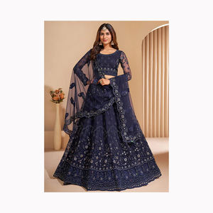 Lehenga Choli Indio de Diseño Moderno con Cuero Genuino para Fiestas y Bodas, de Pakistán, para Exportación a Precios de Mayoreo - Product Image 2