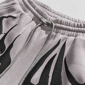 Prince Industry, los pantalones cortos cómodos de algodón 100% de verano más populares para hombres, ropa de calle, pantalones cortos lavados con ácido a la venta - Product Image 4