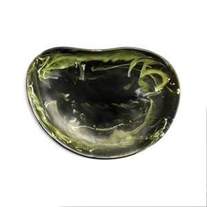 PINK Inclined Unique Designs FLOW DESSERT BOWL Meilleure vente Bol en résine fait main Design aspect marbre directement de l'Inde au meilleur - Product Image 5