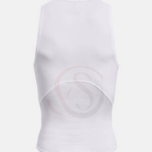 STYLEGRAM WEARS Débardeur décontracté d'été pour homme en coton et bambou respirant, col rond, tricot uni 180g - Product Image 2