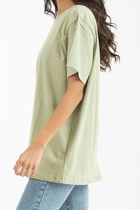 Ropa de gimnasio, camisetas de gran tamaño, ropa de entrenamiento para mujer, ropa de Fitness, camisetas holgadas, ropa de calle para mujer, camisetas de algodón 100% para mujer - Product Image 3