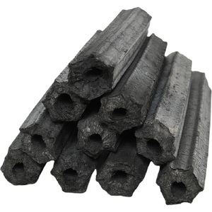 Charbon de bois pour barbecue fabriqué à la machine 100% briquettes de bois dur forme ronde narguilé Shisha utiliser 4500 bois fruitier britannique - Product Image 3