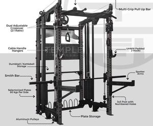 อุปกรณ์ออกกำลังกายแบบกดขาสำหรับผู้ใหญ่ ยี่ห้อ Steel Gym - Product Image 2
