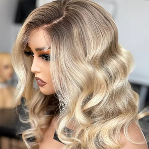 วิกผมแท้13*5ต่อ13ชิ้นดีไซน์ใหม่สำหรับ2024วิกผมจริงสไตล์ยุโรป - Product Image 1