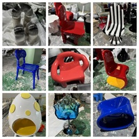 Fabricant de chaises de loisirs en fibre de verre sur mesure, chaise à bascule, chaise à bascule pour adultes, meubles sur mesure pour projets de villas et d'hôtels