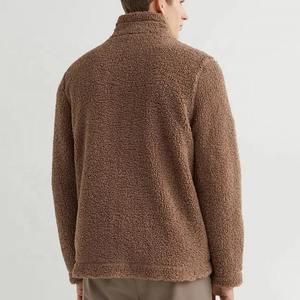 Vestes en polaire chaude, manteaux en fausse fourrure, manteaux Teddy surdimensionnés d'hiver, vêtements d'extérieur à fermeture éclair, veste pour homme - Product Image 6