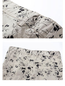 Short de golf pour homme par sublimation solide écologique séchage rapide polyester spandex élastique confort ceinture poches pour homme - Product Image 4