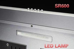 C-Y-B-E-R-C-l-a-s-i-c S-e-a-m-l-e-s S-t-a-i-n-l-e-s-s S-t-e-e-l-u-n-d-e-r C-a-b-i-n-e-t R-a-n-g-e H-o-o-d 24 600C-F-M P-O-W - Product Image 2