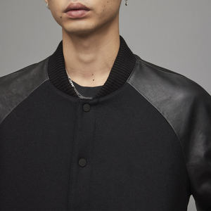 Awesome Personality <b>Men</b> Leather Jacket <b>for</b> <b>Men</b> <b>Heated</b> <b>Coats</b> and Warm Clothing Jacket/100% Real Leather Sleeve Jacket - Product Image 5