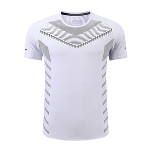 Camiseta de algodón con logotipo personalizado para hombre, ropa de calle de gran tamaño, camisetas OEM en blanco, venta al por mayor, camiseta lisa, fábrica de impresión - Product Image 4