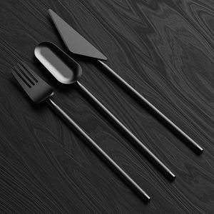 Couverts en acier inoxydable couleur or argenterie élégante pour ustensiles de cuisine, table à manger, mariages, événements, banquets et hôtels - Product Image 3