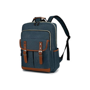 Nouveau sac à dos en toile pour homme, simple, tendance, pour ordinateur portable, épaule, loisirs, voyage, durable, grande capacité, sac d'école - Product Image 4