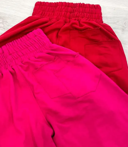 Venta al por mayor ácido lavado pantalones de chándal de los hombres de alta calidad pantalones de chándal con bolsillos logotipo personalizado pantalones de chándal para los hombres - Product Image 2