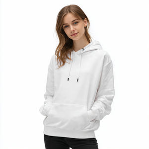 Sudadera con Capucha Estampada para Mujer, Sudadera de Forro Polar de 500 GSM, Sudadera de Invierno de Algodón Pesado y Poliéster de Alta Calidad, Personalizable - Product Image 3